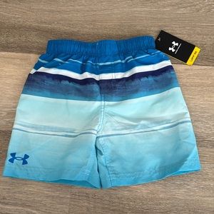 🆕 Under Armour Swim Shorts with mesh lining Sz 6